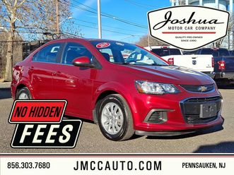 used 2019 chevrolet sonic lt