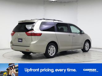 used 2017 toyota sienna xle