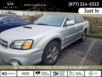used 2006 subaru baja turbo