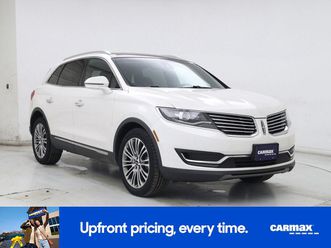 used 2016 lincoln mkx reserve