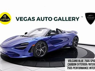 used 2024 mclaren 750s spider
