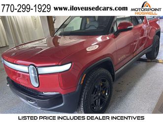 used 2023 rivian r1t adventure quad motor large pack