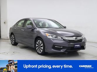 used 2017 honda accord hybrid