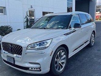 certified 2021 lincoln aviator grand touring