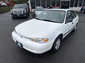 used 2002 chevrolet prizm lsi