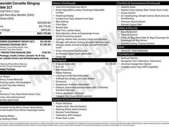 used 2015 chevrolet corvette stingray