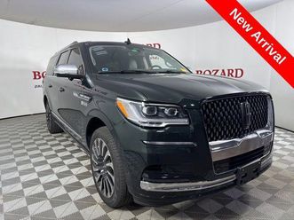 used 2024 lincoln navigator l black label
