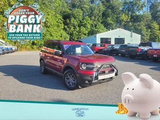 used 2025 ford bronco sport big bend