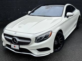 used 2015 mercedes-benz s-class s 550 4matic awd 2dr coupe