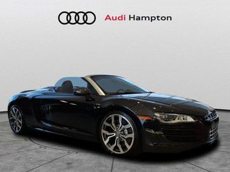 used 2011 audi r8 5.2 quattro spyder