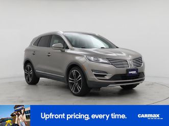 used 2017 lincoln mkc reserve