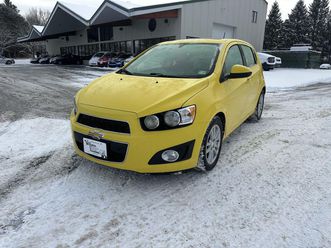 used 2016 chevrolet sonic lt