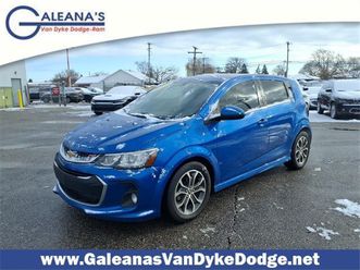 used 2017 chevrolet sonic lt