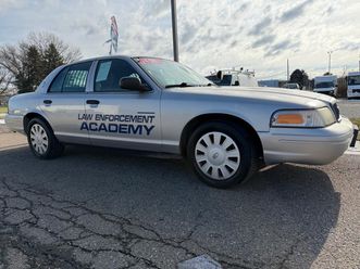 used 2008 ford crown victoria police interceptor