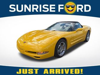 used 2002 chevrolet corvette base