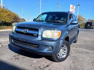 used 2005 toyota sequoia limited