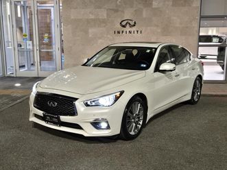 certified 2023 infiniti q50 3.0t luxe