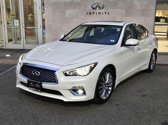 certified 2023 infiniti q50 3.0t luxe
