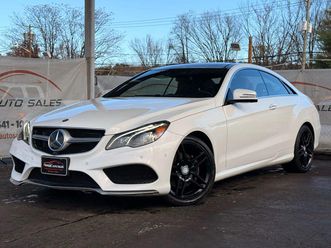 used 2017 mercedes-benz e-class e 400 coupe 2d