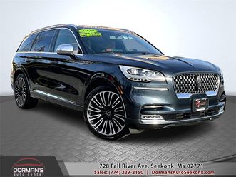 used 2020 lincoln aviator black label awd