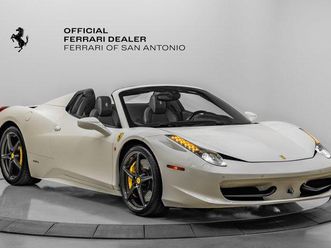 certified 2014 ferrari 458 italia