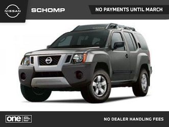 used 2012 nissan xterra s