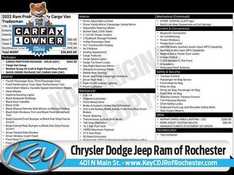 used 2022 ram promaster city tradesman