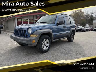 used 2005 jeep liberty sport