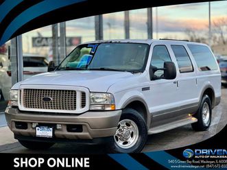 used 2003 ford excursion 137' wb 6.0l eddie bauer