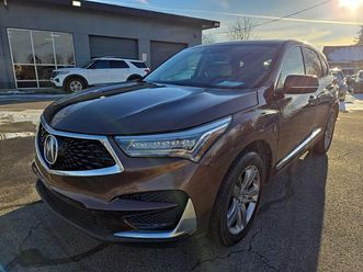 used 2019 acura rdx advance package