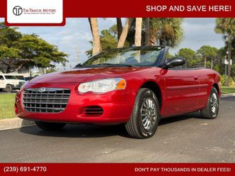 used 2004 chrysler sebring lx