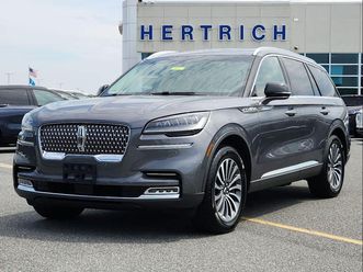 used 2021 lincoln aviator reserve awd