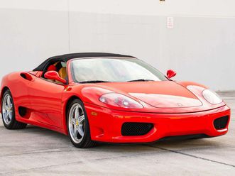 used 2005 ferrari 360 modena spider