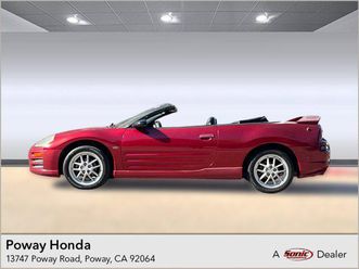 used 2002 mitsubishi eclipse spyder gt