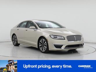 used 2017 lincoln mkz select