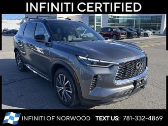 certified 2025 infiniti qx60 autograph