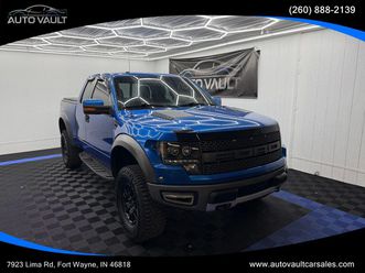 used 2010 ford f-150 svt raptor supercab