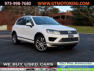 used 2016 volkswagen touareg vr6 lux