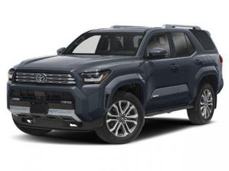 new 2026 toyota 4runner limited