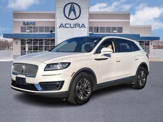 used 2019 lincoln nautilus select