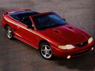 used 1997 ford mustang svt cobra