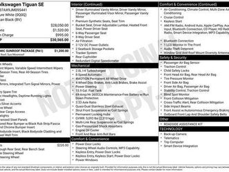 used 2018 volkswagen tiguan 2.0t se