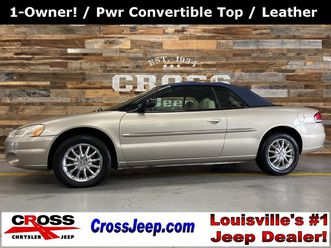 used 2002 chrysler sebring limited