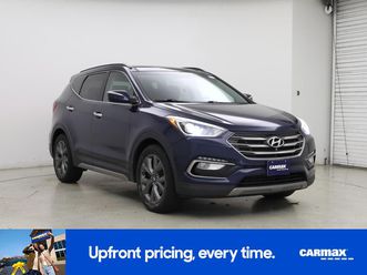 used 2017 hyundai santa fe sport ultimate