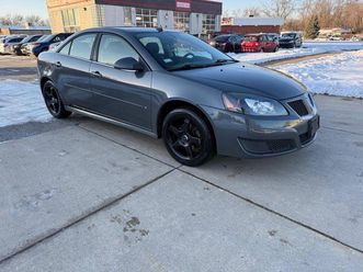 used 2009 pontiac g6 se