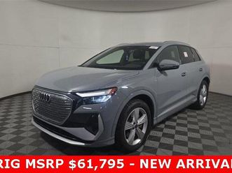 used 2024 audi q4 e-tron 55 quattro premium