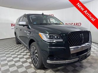 used 2024 lincoln navigator black label