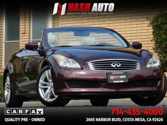 used 2009 infiniti g37 base