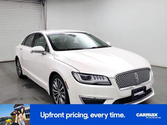 used 2017 lincoln mkz select