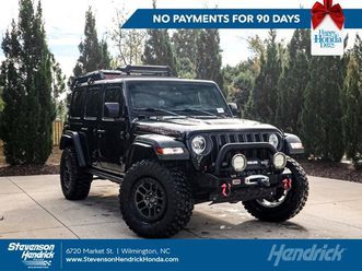 used 2021 jeep wrangler unlimited rubicon